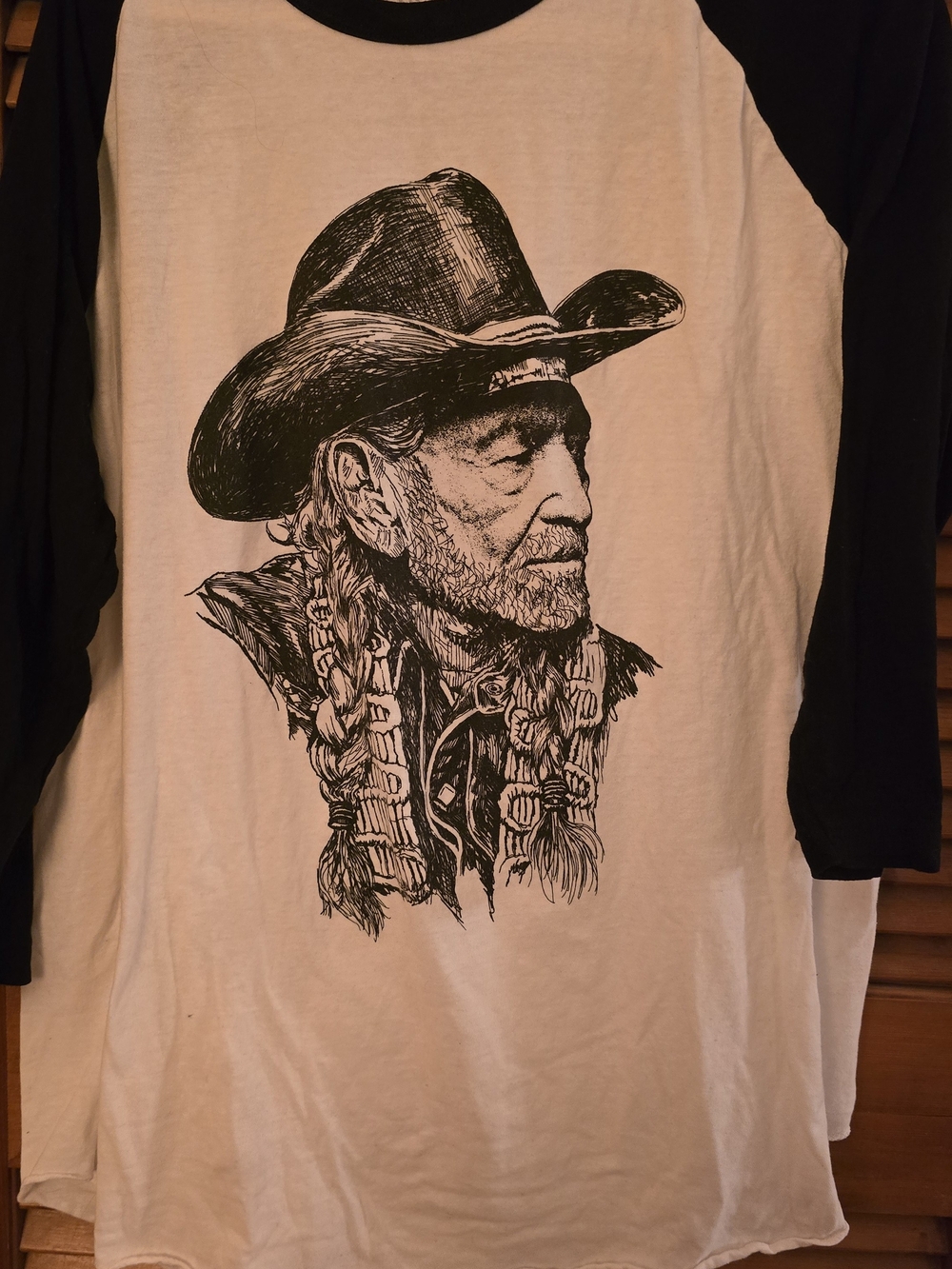 Willie Nelson Baseball Tee